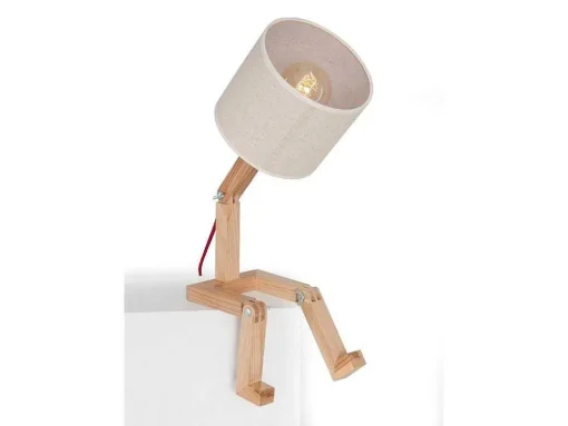 Parma Tafellamp, Eiken, 15 X 40 X 45 Cm, Epikasa