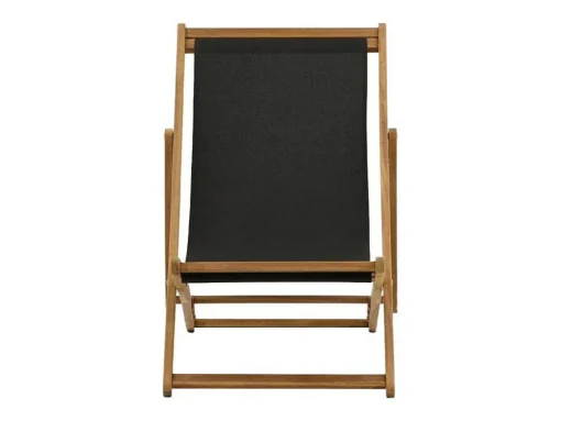Peachy Tuinligstoel, Opvouwbare Strandstoel Grijs.