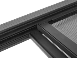 Pergola Voor Tegen De Muur Met Schuifbaar Dak - 12 M - Antraciet - Izeda
