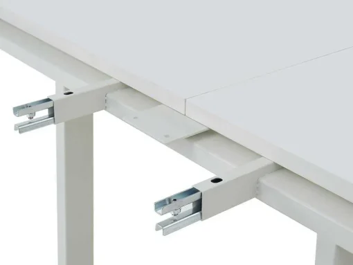 6 Persoons Bureau Bank - Wit - L120 Cm - Downtown