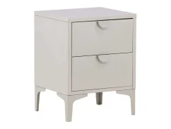Piring Nachtkastje 2 Laden Beige.