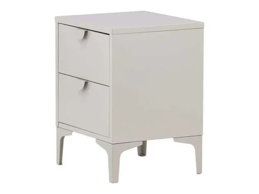 Piring Nachtkastje 2 Laden Beige.