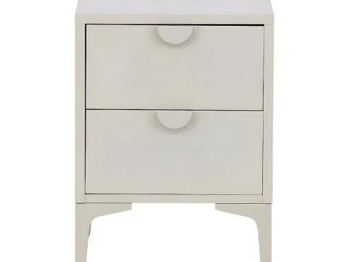 Piring Nachtkastje 2 Laden Beige.