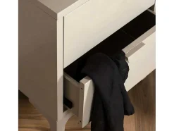 Piring Nachtkastje 2 Laden Beige.