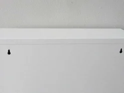 Pisa Schoenenkast Wit Metaal Met 5 Vakken - Set Van 2.