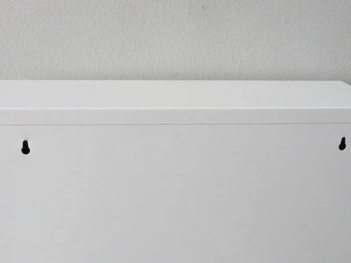 Pisa Schoenenkast Wit Metaal Met 5 Vakken - Set Van 2.