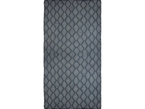 Plaid Oyace - Acryl En Wol - 130 X 170 Cm - Ivoor En Blauw