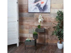 Plantenrek Staand Rek, Grijsbruin