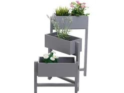 Plantenrek Staand Rek, Grijs-Blauw