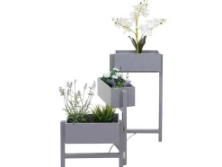 Plantenrek Staand Rek, Grijs-Blauw