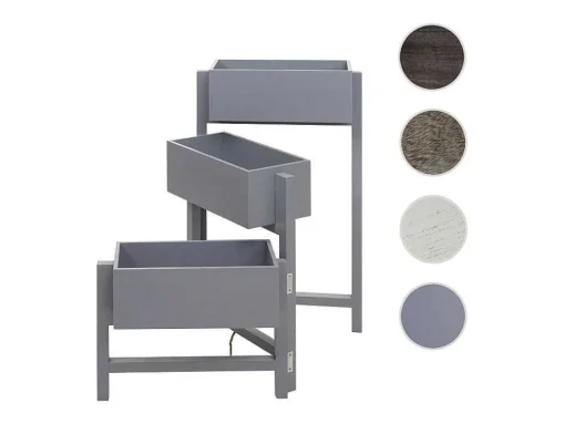 Plantenrek Staand Rek, Grijs-Blauw