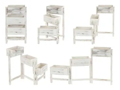 Plantenrek Staand Rek, Wit