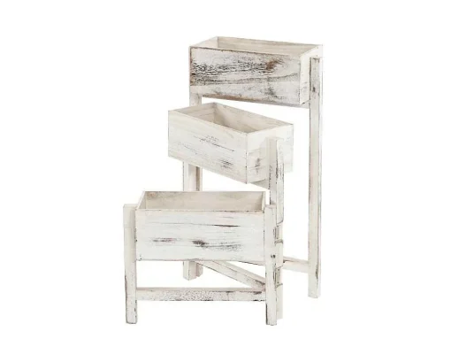 Plantenrek Staand Rek, Wit