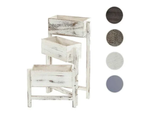 Plantenrek Staand Rek, Wit