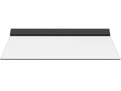 Platte Deurluifel Van Aluminium 140 X 90 Cm Met Ledverlichting - Luxama