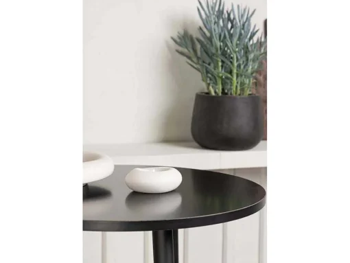 Plaza Barmeubelset Bartafel Zwart En 2 Adesto Barstoelen Zwart.