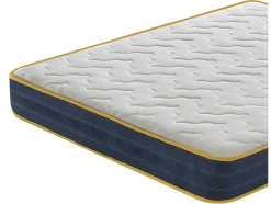 Pocketveringmatras En Traagschuim Met 9 Gedifferentieerde Zones - 23 Cm Hoog - Anatomisch 140X200 Cm