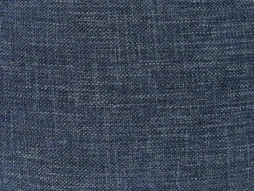 Poef Van Gechineerde Blauwe Stof Dilome Van Pascal Morabito