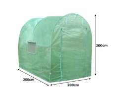 Polytunnel 19Mm 2.5M X 2M With Racking