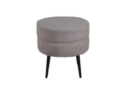 Pot Poef O40Cm Beige.