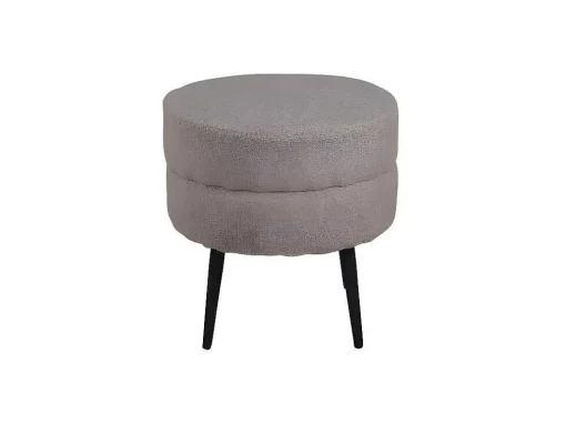 Pot Poef O40Cm Beige.