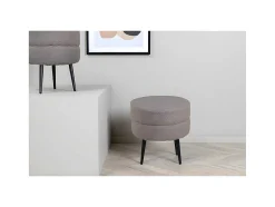 Pot Poef O40Cm Beige.