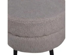 Pot Poef O40Cm Beige.