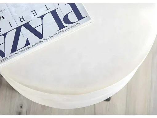 Pot Poef O40Cm Velours Beige.