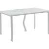 Professioneel Bureau Voor 1 Persoon - Wit - L140 Cm - Downtown