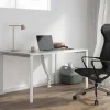 Professioneel Bureau Voor 1 Persoon - Wit - L160 Cm - Downtown