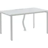 Professioneel Bureau Voor 1 Persoon - Wit - L120 Cm - Downtown