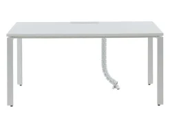 Professioneel Bureau Voor 1 Persoon - Wit - L120 Cm - Downtown