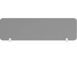 Professioneel Bureau Voor 1 Persoon - Wit - L160 Cm - Met Afscheiding - Downtown