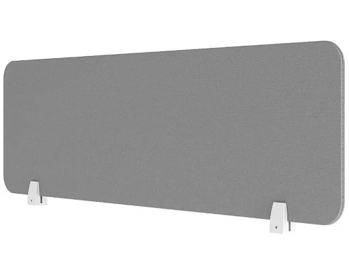 Professioneel Bureau Voor 1 Persoon - Wit - L160 Cm - Met Afscheiding - Downtown