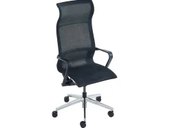 Professionele Bureaustoel - Stof - Zwart - Ladefense