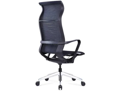 Professionele Bureaustoel - Stof - Zwart - Ladefense