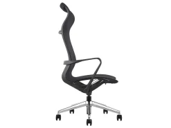 Professionele Bureaustoel - Stof - Zwart - Ladefense