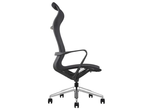 Professionele Bureaustoel - Stof - Zwart - Ladefense