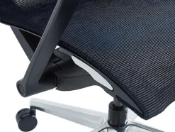 Professionele Bureaustoel - Stof - Zwart - Ladefense