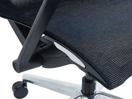 Professionele Bureaustoel - Stof - Zwart - Ladefense