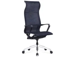Professionele Bureaustoel - Stof - Zwart - Ladefense