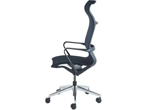 Professionele Bureaustoel - Stof - Zwart - Ladefense