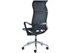 Professionele Bureaustoel - Stof - Zwart - Ladefense