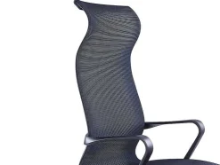 Professionele Bureaustoel - Stof - Zwart - Ladefense