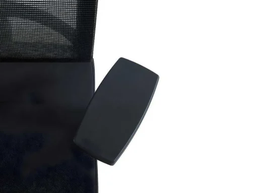 Professionele Ergonomische Bureaustoel - Met Hoofdsteun - Stof - Zwart - Wallstreet