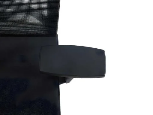 Professionele Ergonomische Bureaustoel - Met Hoofdsteun - Stof - Zwart - Wallstreet