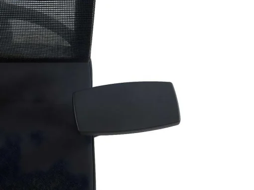 Professionele Ergonomische Bureaustoel - Met Hoofdsteun - Stof - Zwart - Wallstreet