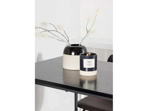 Rax Barmeubelset Bartafel Zwart En 4 Alexi Barstoelen Bruin.