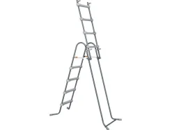 Rechthoekig Grijs Buizenzwembad Met Filterpomp Met Patroon - L549 X D274 X H132 Cm - Zamora