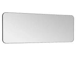 Rechthoekige Badkamerspiegel Met Zwarte Contour - 140X50 Cm - Demetria
